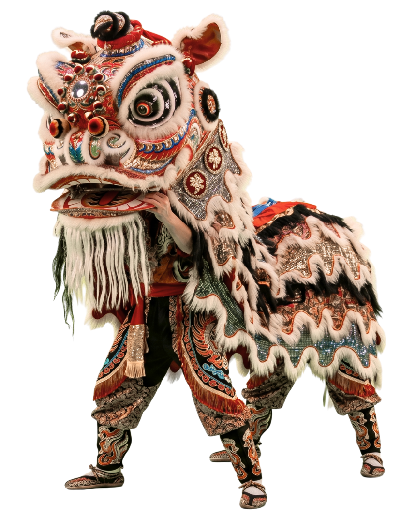 Dragon chino de la danza del dragon